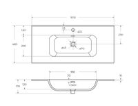 Товар: Керамическая раковина CEZARES CZR-8095-100 - фото 6 Керамическая раковина CEZARES CZR-8095-100 — фото 6, Раковины