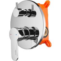 Смеситель для душа Swedbe Platta 5518 Хром — фото 6, Смеситель для душа