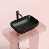 Раковина-чаша Ceramicanova Element 50 CN6055MB Черная матовая — фото 6, Раковины накладные