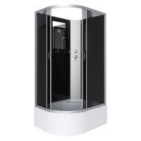 Душевая кабина Niagara Classic NG-2510-14RBK (120х80х200) высокий поддон(40см),стекло тонированное,4 — фото 1, Душевые кабины