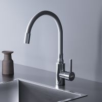 Смеситель для кухни Dorff Logic D3007633 Хром Белый — фото 4, Смесители для кухни