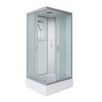 Душевая кабина Niagara Classic NG-33984-14Q (90х80х215) средний поддон(26см),стекло матовое,4 места — фото 1, Душевые кабины