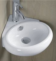 Товар: Раковина CeramaLux 36 9359 Белая - фото 2 Раковина CeramaLux 36 9359 Белая — фото 2, Мини-раковины