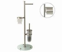 K-1236 Комбинированная напольная стойка — фото 1, Стойки - набор держателей