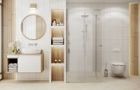 Товар: Душевой уголок Ambassador Nord 90х90 13011108 профиль Хром стекло прозрачное - фото 8 Душевой уголок Ambassador Nord 90х90 13011108 профиль Хром стекло прозрачное — фото 8, Квадратные душевые уголки