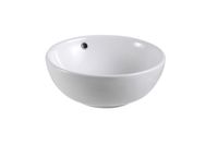 Раковина накладная для установки на столешницу AQUATEK AQ5354-MW 440*440*175, матовый белый — фото 5, Раковины накладные