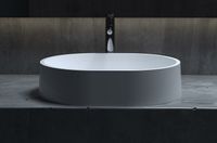 Раковина-чаша Salini Gloria 56 311 1102211M Белая матовая — фото 3, Раковины накладные