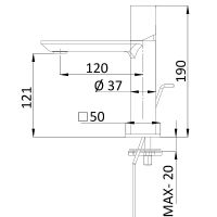 Товар: Смеситель для раковины Remer Edge EG510 Хром - фото 2 Смеситель для раковины Remer Edge EG510 Хром — фото 2, Смесители для раковины