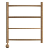 Товар: Полотенцесушитель электрический Point Афина PN04156BRE П4 500x600 левый/правый, бронза - фото 4 Полотенцесушитель электрический Point Афина PN04156BRE П4 500x600 левый/правый, бронза — фото 4, Электрические полотенцесушители