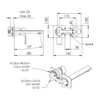 Товар: Смеситель для раковины Remer Energy EY15P Хром - фото 2 Смеситель для раковины Remer Energy EY15P Хром — фото 2, Смесители для раковины