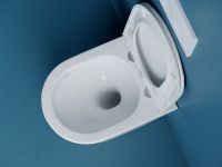 Унитаз Ceramicanova Vogue CN4008T подвесной Белый с сиденьем Микролифт — фото 8, Подвесные унитазы