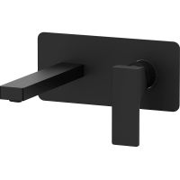 Смеситель для раковины Remer Absolute AU15NO Черный матовый — фото 1, Смесители для раковины