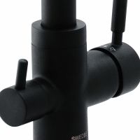 Смеситель для кухни Swedbe Selene Plus 8149 Черный матовый — фото 2, Смесители для кухни