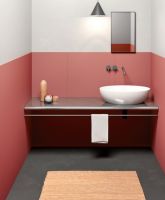 Раковина-чаша GSI Pura 60 883409 Белая матовая — фото 3, Раковины накладные