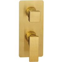 Смеситель для душа Remer Absolute AU93BG Золото брашированное — фото 1, Смеситель для душа