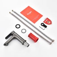 Смеситель для раковины Raglo R03.10.09 Графит матовый — фото 9, Смесители для раковины