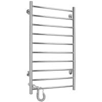 Электрический полотенцесушитель Domoterm Аврора DMT 109-10 50x90 EK L Хром — фото 4, Электрические полотенцесушители