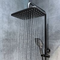 Товар: Верхний душ Bond Cube B07-9988 Черный матовый - фото 5 Верхний душ Bond Cube B07-9988 Черный матовый — фото 5, Верхние души