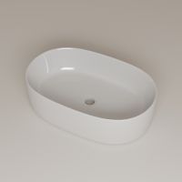 Товар: Раковина-чаша Iddis Ray 55 RAYWS13i27 Белая глянцевая - фото 3 Раковина-чаша Iddis Ray 55 RAYWS13i27 Белая глянцевая — фото 3, Раковины накладные