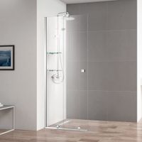 Душевая перегородка CEZARES STREAM-BF-1-80-C-Cr — фото 1, Душевые перегородки