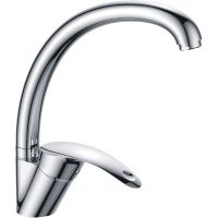 Смеситель для кухни Haiba HB4121-2 Хром — фото 1, Смесители для кухни