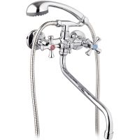 Смеситель для ванны G-Lauf QFR7-A827 универсальный Хром — фото 1, Смеситель для ванны