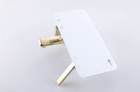 Смеситель для ванны Lemark Mista LM6414WG Золото Белый — фото 8, Для душа и ванны