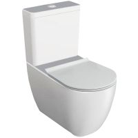 Унитаз компакт Hatria Fusion Y1ZB01 без бачка и сиденья — фото 1, Унитазы