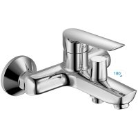 Смеситель для ванны Haiba HB60198 Хром — фото 1, Смеситель для ванны