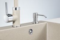 Granula-1403, НЕРЖ, ДОЗАТОР КУХОННЫЙ — фото 1, Дозаторы для кухонных моек