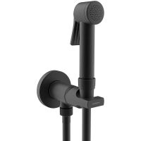 Гигиенический душ со смесителем Bossini Paloma Apice E34002B.073 Черный матовый — фото 1, Гигиенические души