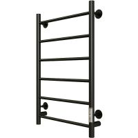 Электрический полотенцесушитель Aringa Честер 80x50 AR03015BL Черный — фото 1, Электрические полотенцесушители