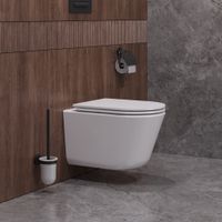 Товар: Унитаз подвесной безободковый с сиденьем CEZARES LINER CZR-3808-53-TH-TOR/SC - фото 14 Унитаз подвесной безободковый с сиденьем CEZARES LINER CZR-3808-53-TH-TOR/SC — фото 14, Подвесные унитазы