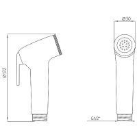 Товар: Гигиенический душ Melodia della vita Silver MKP20491P Хром - фото 3 Гигиенический душ Melodia della vita Silver MKP20491P Хром — фото 3, Гигиенические души