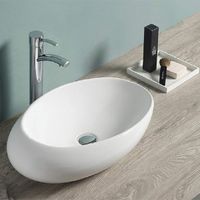 Товар: Раковина CeramaLux 59 78255 Белая - фото 2 Раковина CeramaLux 59 78255 Белая — фото 2, Раковины