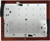 Акриловая ванна Gemy 186х151 G9052 II K L с гидромассажем — фото 4, Акриловые ванны