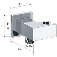 Товар: Шланговое подключение Remer 337SVO Бронза - фото 2 Шланговое подключение Remer 337SVO Бронза — фото 2, Комплектующие для душевого оборудования
