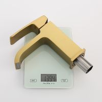 Смеситель для раковины Raglo R02.10.03 Золото матовое — фото 3, Смесители для раковины