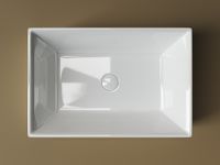Раковина-чаша Ceramicanova Element 59 CN5013 Белая — фото 12, Раковины накладные