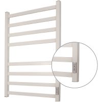 Электрический полотенцесушитель Melodia della vita Moderno Electro 50х80 П8 MTRMDE5080wt Белый — фото 1, Электрические полотенцесушители