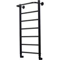 Товар: Водяной полотенцесушитель Comfysan Capri W-7 80x40 012786 с полкой Черный матовый - фото 1 Водяной полотенцесушитель Comfysan Capri W-7 80x40 012786 с полкой Черный матовый — фото 1, Водяные полотенцесушители