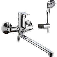 Смеситель для ванны Ledeme H03 2203L универсальный Хром — фото 1, Смеситель для ванны