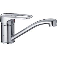 Смеситель для кухни Haiba HB4504 Хром — фото 1, Смесители для кухни