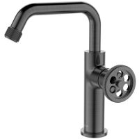 Смеситель для раковины Iddis Grange GRAGMR0i01 Графит матовый — фото 1, Смесители для раковины