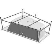 Товар: Акриловая ванна Vayer Trinity 160x120 R Гл000008157 без гидромассажа - фото 2 Акриловая ванна Vayer Trinity 160x120 R Гл000008157 без гидромассажа — фото 2, Ванны