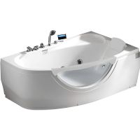 Акриловая ванна Gemy 171x99 G9046 II K R с гидромассажем — фото 1, Акриловые ванны