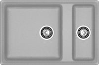 Товар: GRANFEST Мойка LEVEL 760K 1,5-чаши 760*500 серый арт.GF- - фото 2 GRANFEST Мойка LEVEL 760K 1,5-чаши 760*500 серый арт.GF- — фото 2, Кухонные мойки