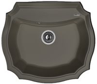 Florentina Мойка "Эмилия" 640, антрацит FS — фото 1, Кухонные мойки