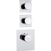 Смеситель для душа Bossini Outlets Z031203.030 с термостатом Хром — фото 1, Смеситель для душа