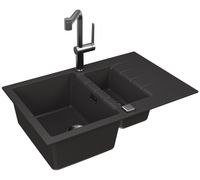 Товар: Мойка для кухни ALVEUS GRANITAL CADIT 70 CARBON - G91 790 X 500 в компл с 1132822, - фото 2 Мойка для кухни ALVEUS GRANITAL CADIT 70 CARBON - G91 790 X 500 в компл с 1132822, — фото 2, Кухонные мойки